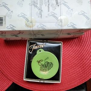 Fiestaware ornament vintage